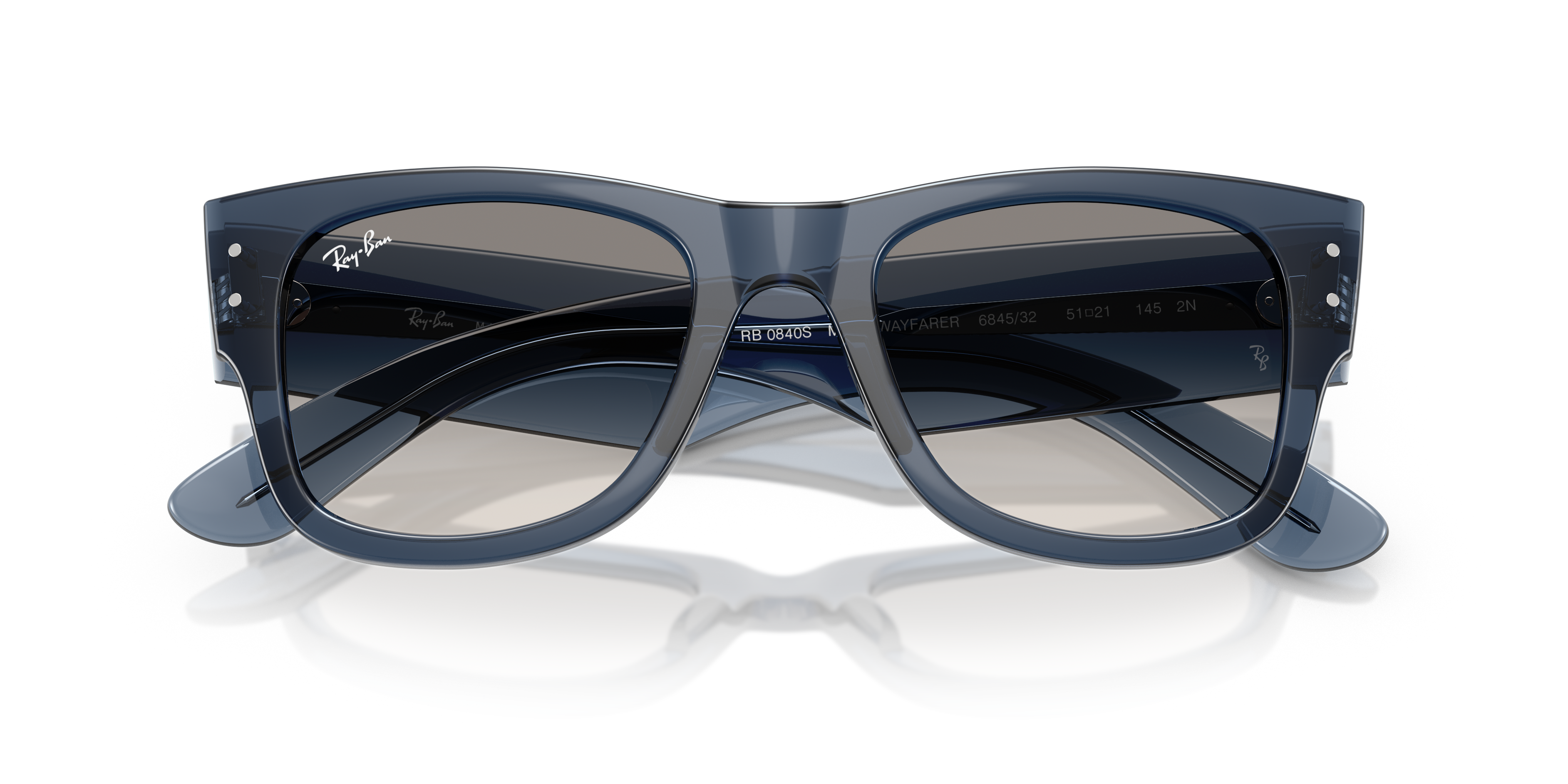 Ray-Ban RB0840S 684532 Mega Wayfarer 